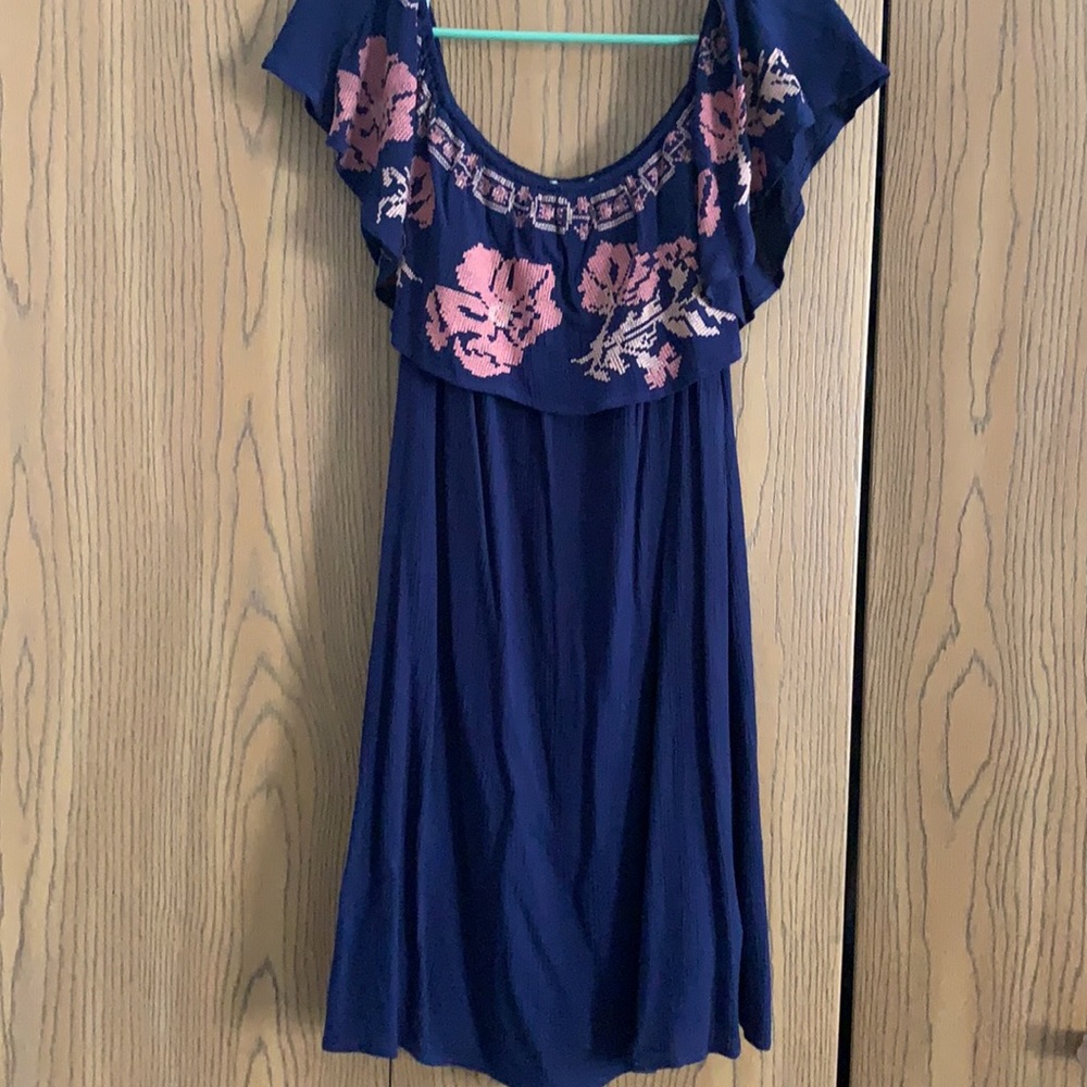 Needlepoint Flowy Dress